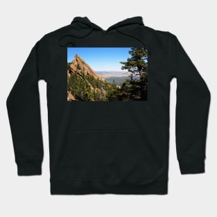 The Flatirons Boulder Colorado from the Royal Arch Hoodie